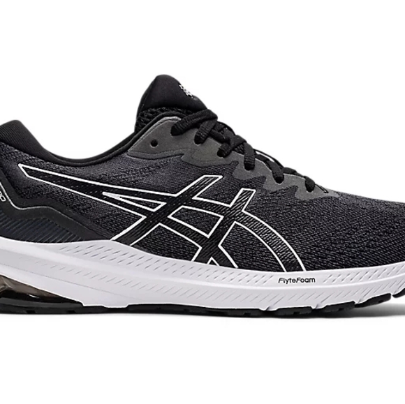 Asics Black and White Athletic Shoes with Sleek Design - Picture 9 of 11